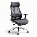 Ergonomic office chair with breathable mesh back and adjustable height 45 x 60 x 110cm